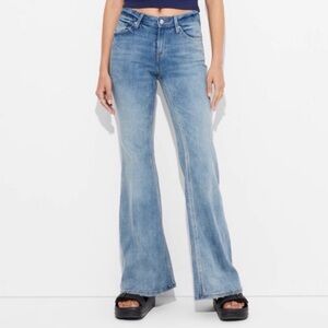 Wild Fable Mid-Rise Flare Denim Jeans
